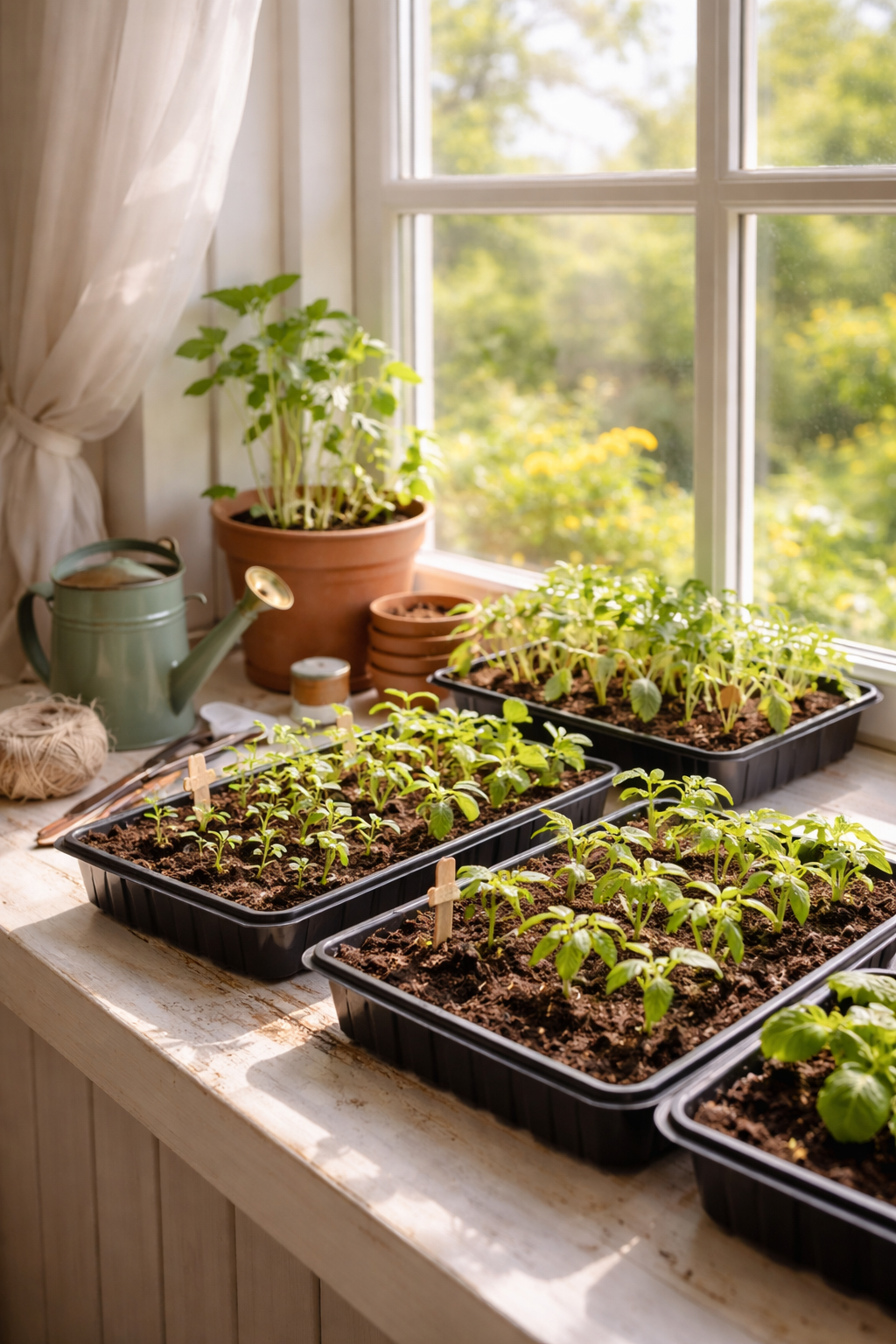A Beginner’s Guide to Starting Seeds Indoors