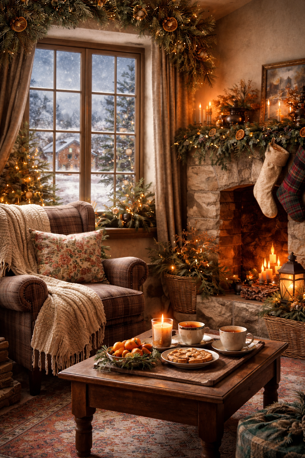 Get the Nook Look: British Cottage Christmas