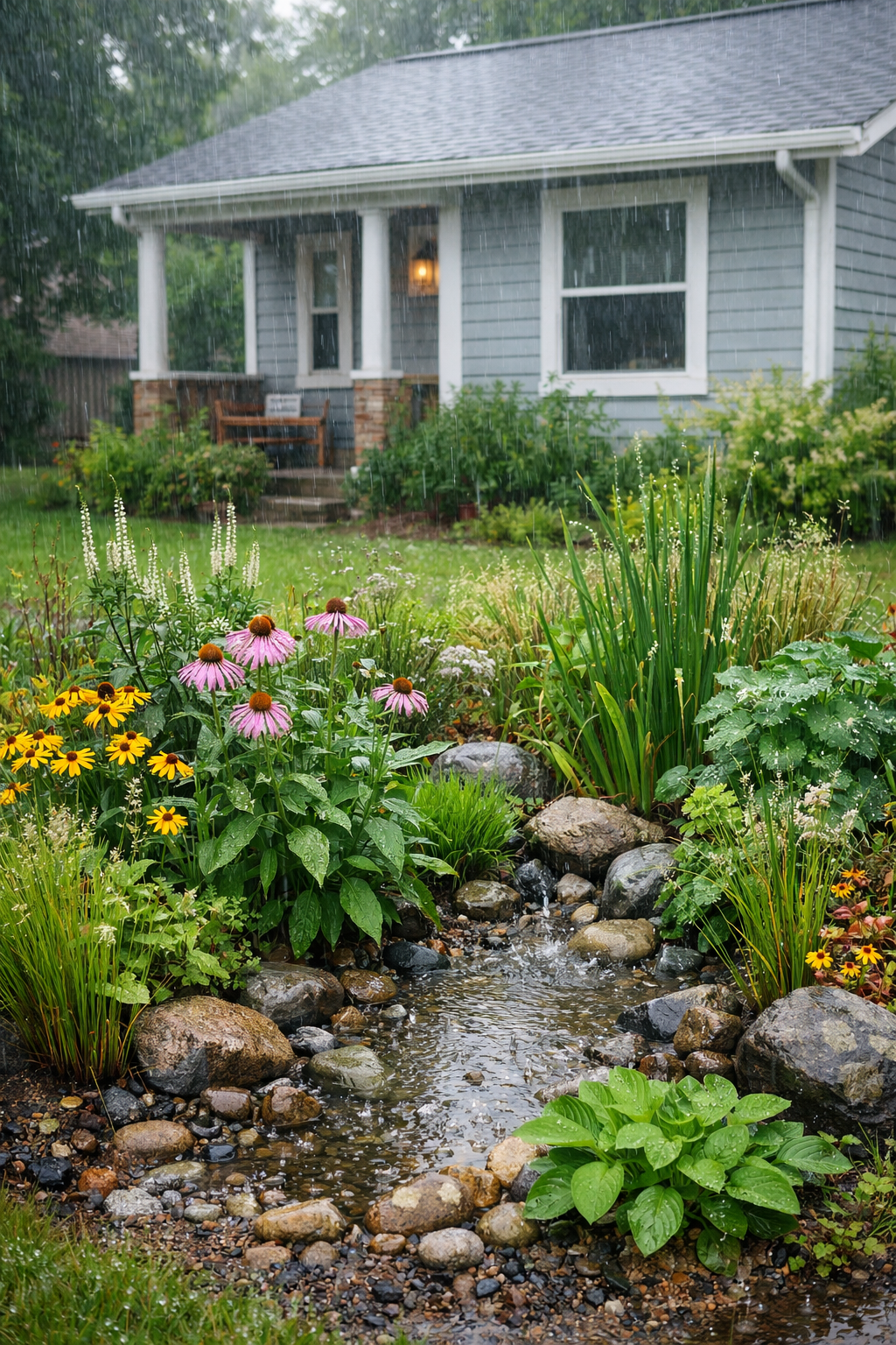 Rain Gardens: Letting Water Work With Land