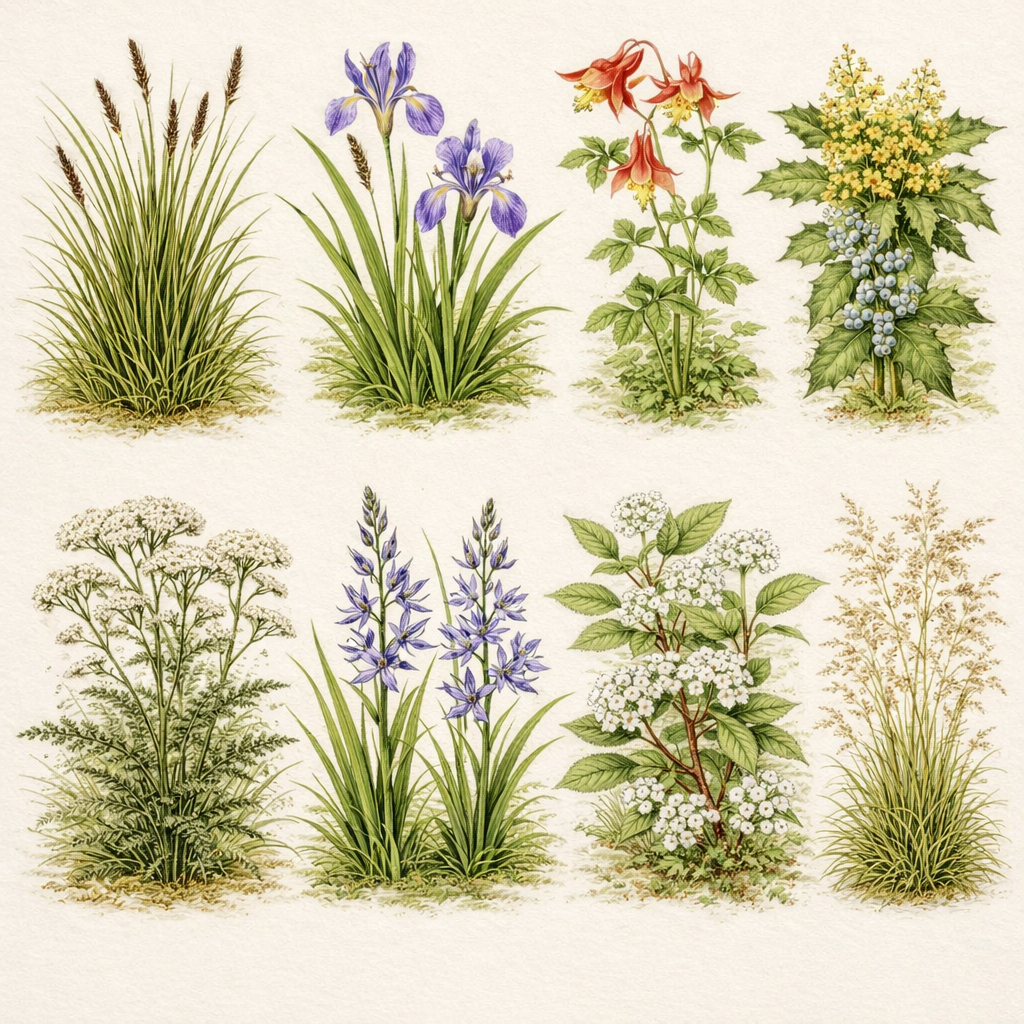 A Rain Garden Plant Guide: Pacific Northwest